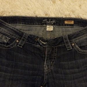 Silver jeans